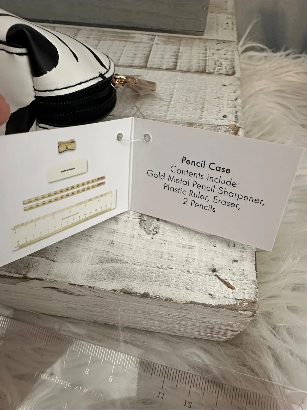 Nwt Kate spade pencil case set